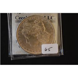 1880 Silver Morgan $1; EST. $30-40