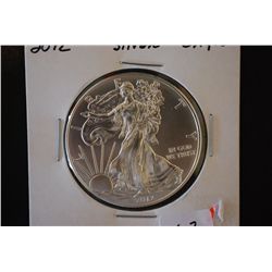 2012 Silver Eagle $1; EST. $35-40