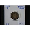 Image 1 : 1907-D Barber One Dime; G4; EST. $3-6