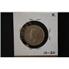 Image 2 : 1943 British 1 Shilling Foreign Coin; EF40; EST. $10-20