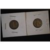 Image 2 : 1944 Mercury Dime; VG8 & 1944-D Mercury Dime; G4; Lot of 2; EST. $20-30