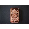 Image 2 : 2012 Copper Ingot; .999 Fine Copper 1 Oz.; EST. $3-6