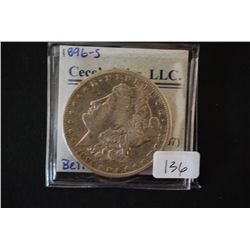 1896-S Silver Morgan $1; Better Date; EST. $70-100