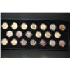Image 1 : 1999 & 2000 State Quarter Coin Set, Philadelphia Gold & Denver Platinum Mints; Lot of 20; EST. $10-2