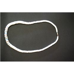 Puka Shell Necklace With Colored Accents; EST. $5-10