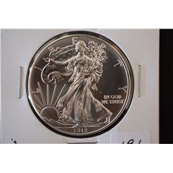 2012 Silver Eagle $1; EST. $35-40