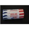 Image 1 : US George Washington Presidential $1 Shot Gun Roll; Philadelphia Mint; EST. $25-35