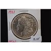 Image 1 : 1921 Silver Morgan $1; MS62; EST. $30-50