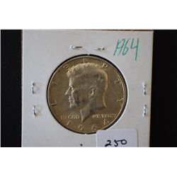 1964 Kennedy Half Dollar; EST. $10-15