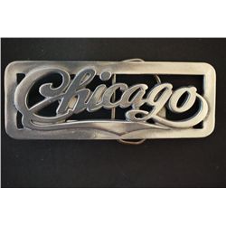 Chicago Belt Buckle; EST. $10-30