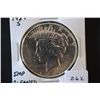 Image 1 : 1927-S Peace $1; Imp. Cleaned; EST. $40-75