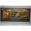 Image 1 : Central Bank Of Belize $100 Foreign Bank Note "Man O' War"; The First Gold Bank Notes Of Belize; EST