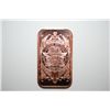 Image 2 : 2012 Copper Ingot; .999 Fine Copper 1 Oz.; EST. $3-6