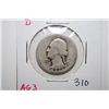 Image 1 : 1936-D Washington Quarter; AG3; EST. $10-25