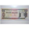 Image 1 : Guyana $20 Foreign Bank Note; EST. $3-6