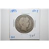 Image 1 : 1893 Barber Half Dollar; G4; EST. $10-20