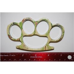 Brass Knuckles; Camo In Color; EST. $40-60