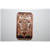 Image 2 : 2012 Copper Ingot; .999 Fine Copper 1 Oz.; EST. $5-10
