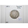 Image 1 : 1897 Barber Quarter; G4; EST. $8-15