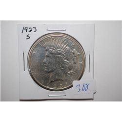 1923-S Peace $1; EST. $30-60