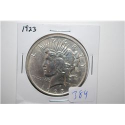 1923 Peace $1; EST. $30-60