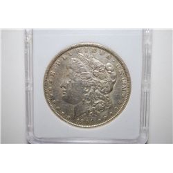 1891-CC Silver Morgan $1; MCPCG Graded F12; EST. $75-125