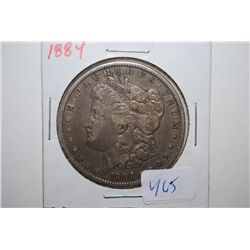 1884 Silver Morgan $1; EST. $40-60