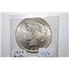 Image 1 : 1922 Peace $1; AU50; EST. $30-40