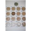 Image 1 : Peace & Silver Morgan $1; Improperly Cleaned; Lot of 17; EST. $400-450