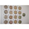 Image 2 : Peace & Silver Morgan $1; Improperly Cleaned; Lot of 17; EST. $400-450