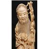 Image 2 : CHINESE CHENGHUA CARVED IVORY IMMORTAL FIGURE