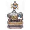 Image 6 : CHINESE CLOISONNE ELEPHANT FORM INCENSE BURNER