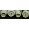 Image 6 : 4 CHINESE PORCELAIN HAND PAINTED MINIATURE VASES