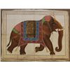 Image 1 : 18th/19th CENTURY INDIAN OIL PAINTING ON SILK