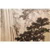 Image 5 : CHINESE MIXED MEDIA ON PAPER DEPICTING WATERFALL