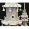 Image 5 : PALATIAL CHINESE CARVED JADEITE PAGODA VILLAGE