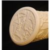 Image 10 : CHINESE RELIEF CARVED IVORY VILLAGE SCENE TUSK