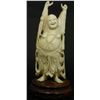 Image 1 : CHINESE CARVED IVORY STANDING BUDDHA FIGURE