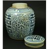 Image 5 : CHINESE BLUE & WHITE PORCELAIN I CHING GINGER JAR