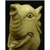 Image 4 : 2 JAPANESE CARVED IVORY ELEPHANT NETSUKE FIGURE
