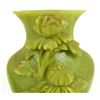 Image 6 : PAIR OF CHINESE GREEN SOAPSTONE HIGH RELIEF VASES