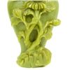Image 7 : PAIR OF CHINESE GREEN SOAPSTONE HIGH RELIEF VASES