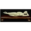 Image 1 : CHINESE HAND CARVED IVORY DOCTORS LADY FIGURE