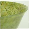 Image 3 : Pr THINLY CARVED MOTTLED SPINACH JADE BOWL