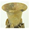 Image 4 : CHINESE CARVED SOAPSTONE HIGH RELIEF VASE
