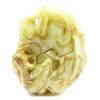 Image 4 : 3 CHINESE CARVED NEPHRITE JADE STUDIES