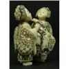 Image 2 : JAPANESE CARVED IVORY GROUP FIGURE SIGNED