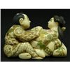 Image 2 : JAPANESE CARVED IVORY EROTIC FIGURE SIGNED