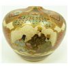 Image 8 : 3 JAPANESE SATSUMA PORCELAIN MINIATURE VASES