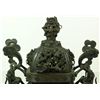 Image 2 : CHINESE QIANGLONG BRONZE FOOTED DRAGONS CENSOR